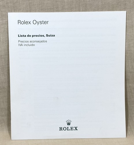 Rolex price list 2000 - price,