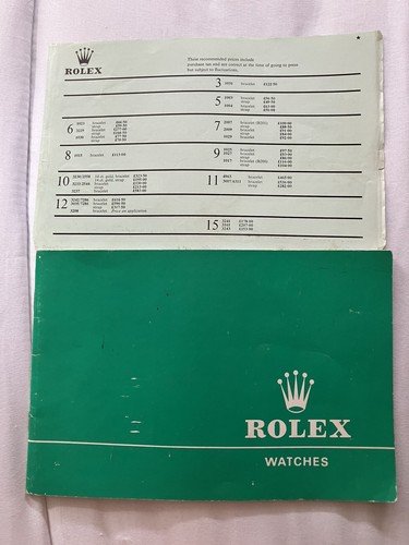 Libretto catalogo rolex - libretto,