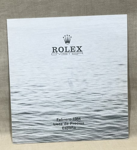 Rolex vintage 1984 price - rolex,