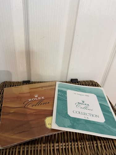 Rolex 1986 catalogo brochure - catalogo,