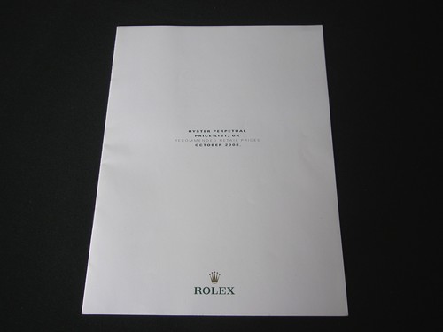 Rolex vintage price list - rolex,