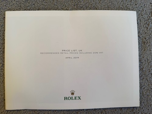 Rolex listino prezzi - , 2019