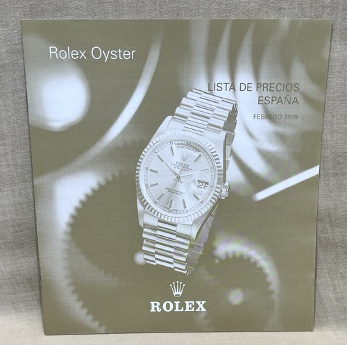 Rolex price list 1999 - price,