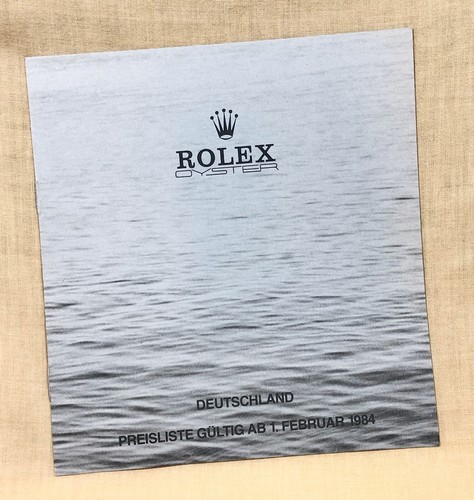 Rolex 1984 vintage price - rolex,