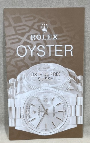 Rolex 1991 price list - list, france